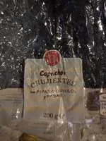 Mängden socker i Caprichos crujientes con pipas de girasol y pasas