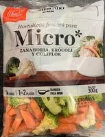 Mängden socker i Hortalizas frescas para micro