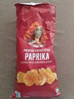 Mängden socker i Patatas fritas a la paprika