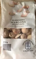 Mängden socker i Almendra Marcona pelada y frita