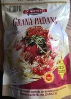 Mängden socker i Grana padano