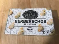 Mängden socker i Berberechos al natural