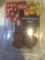 Mängden socker i Mini hamburguesas bajas en grasa