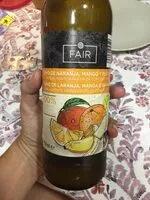 Mängden socker i Zumo de naranja, mango y plátano