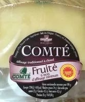 Mängden socker i Comté
