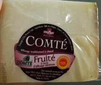 Mängden socker i Comté fruité