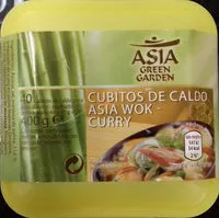 Mängden socker i Cubitos de caldo asia wok curry