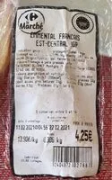 Mängden socker i Emmental francais