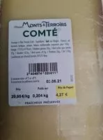 Mängden socker i Comté