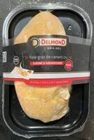 Mängden socker i Foie gras de canard cru