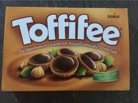Mängden socker i Toffifee - Noisette enrobée de caramel et de crème de nougat