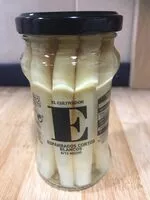 Mängden socker i Esparragos cortos blancos