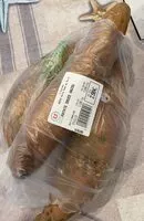 Mängden socker i Patate douce