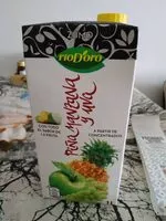Mängden socker i Zumo de piña, manzana y una