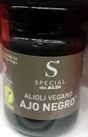 Mängden socker i Alioli vegano ajo negro