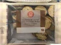 Mängden socker i Galletas de avena con chocolate belga
