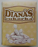 Mängden socker i Dianás cukorka