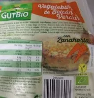 Mängden socker i Veggieburger tofu y champiñones