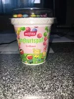 Mängden socker i Jogurthspass Erdbeer