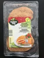 Mängden socker i Escalope vegetariano emmental