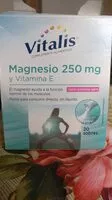 Mängden socker i Magnesio 250 mg y Vitamina C