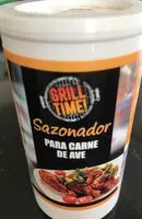 Mängden socker i Sazonador para carne de ave