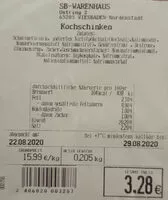 Mängden socker i Kochschinken