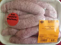 Mängden socker i Hausmacher Bratwurst roh