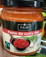 Mängden socker i Pasta curry roja