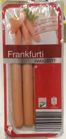 Mängden socker i Frankfurti virsli, hámozott