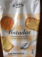 Mängden socker i Tostadas tradicionales