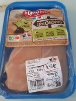 Mängden socker i Filets de poulet