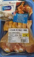 Mängden socker i 4 pilons de poulet VOLAE