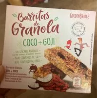 Mängden socker i Barritas de granola COCO+GOJI