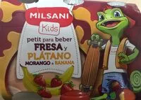 Mängden socker i Petit para beber - Fresa y plátano