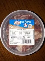 Mängden socker i Gésiers de Poulet
