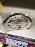 Mängden socker i Formatge de cabra