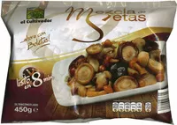 Mängden socker i Mezcla de setas congeladas "El Cultivador"