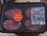 Mängden socker i Hachés de bœuf 5% au sel de Guérande