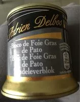 Mängden socker i Bloc de foie gras de canard