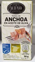 Mängden socker i Filetes de anchoa en aceite de oliva