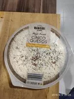 Mängden socker i Pizza fresca 5 quesos