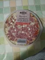 Mängden socker i Pizza fresca jamon y queso