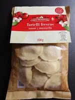 Mängden socker i Totelloni de espinacas y ricotta