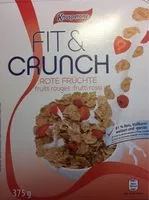 Mängden socker i Fit & Crunch, Rote Früchte
