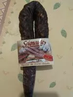 Mängden socker i Saucisse sèche de foie de porc