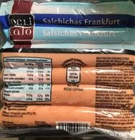 Mängden socker i Salchichas Frankfurt