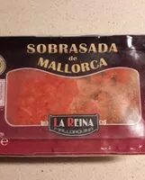 Mängden socker i Sobrasada de Mallorca