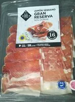 Mängden socker i Jamón serrano Gran reserva