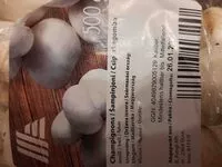 Mängden socker i Champignons